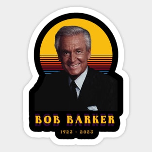 Bob Barkers Sticker